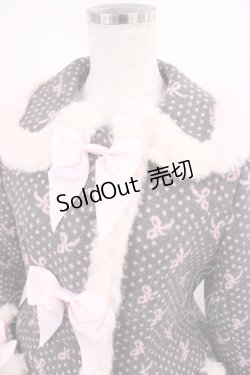 画像4: BABY,THE STARS SHINE BRIGHT / Dot Ribbonコート Free グレー H-25-10-05-1010-BA-CO-NS-ZH