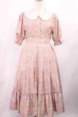 m petit by misako / NINA’Sコラボトワルドジュイワンピース S ピンク H-25-10-05-1002-LO-OP-NS-ZH