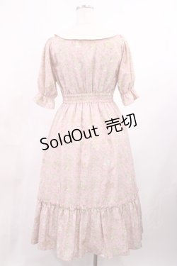 画像2: m petit by misako / NINA’Sコラボトワルドジュイワンピース S ピンク H-25-10-05-1002-LO-OP-NS-ZH