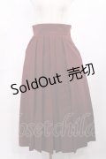 NO.S PROJECT / 大正浪漫　袴スカート L ボルドー H-25-10-05-1016-LO-SK-NS-ZH