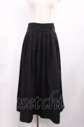 axes femme / ハイウエストプリーツ袴パンツ Free ブラック H-25-10-05-1017-AX-PA-NS-ZH