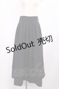 axes femme / ハイウエストプリーツ袴パンツ Free ブラック H-25-10-05-1017-AX-PA-NS-ZH