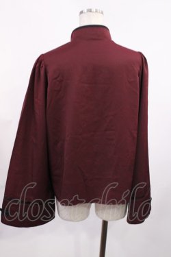 画像2: axes femme kawaii / メイリンブラウス M ボルドー H-25-10-05-1020-AX-BL-NS-ZH