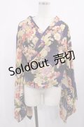 NO.S PROJECT / 大正浪漫カシュクール/紫苑の花籠 Free パープル H-25-10-05-1024-LO-BL-NS-ZH