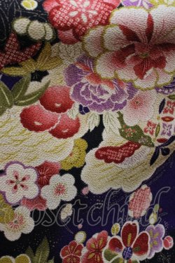 画像3: NO.S PROJECT / 大正浪漫カシュクール/紫苑の花籠 Free パープル H-25-10-05-1024-LO-BL-NS-ZH