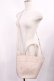 画像1: m petit by misako / AMハナパンチング2WAYバッグ  アイボリー H-25-10-05-1026-LO-BG-NS-ZH (1)