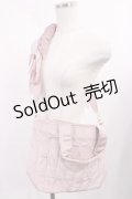 m petit by misako / NINA'Sコラボベロアリボン2wayバッグ  ピンク H-25-10-05-1027-LO-BG-NS-ZH