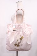 Maison de FLEUR / Minnie Mouse/ダブルリボントートバッグ  ライトピンク H-25-10-05-1029-LO-BG-NS-ZH