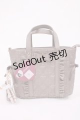 FLC / MINA*キルトリボン2WAYバッグ  ピンク H-25-10-05-1032-LO-BG-NS-ZH