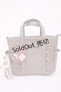 FLC / MINA*キルトリボン2WAYバッグ  ピンク H-25-10-05-1032-LO-BG-NS-ZH