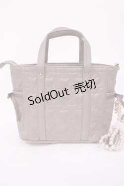 画像2: FLC / MINA*キルトリボン2WAYバッグ  ピンク H-25-10-05-1032-LO-BG-NS-ZH