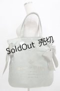 Maison de FLEUR / ダブルリボントートバッグ  グリーン H-25-10-05-052-LO-BG-NS-ZH