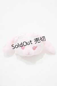 BABY,THE STARS SHINE BRIGHT / うさくみゃちゃんクリップブローチ  ピンク H-25-10-05-064-BA-AC-NS-ZH