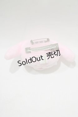 画像2: BABY,THE STARS SHINE BRIGHT / うさくみゃちゃんクリップブローチ  ピンク H-25-10-05-064-BA-AC-NS-ZH