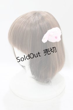 画像3: BABY,THE STARS SHINE BRIGHT / うさくみゃちゃんクリップブローチ  ピンク H-25-10-05-064-BA-AC-NS-ZH