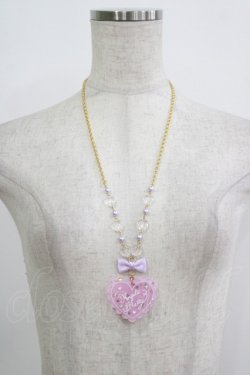 画像2: Angelic Pretty / Dream Heartネックレス  ラベンダー H-25-10-05-069-AP-AC-NS-ZH
