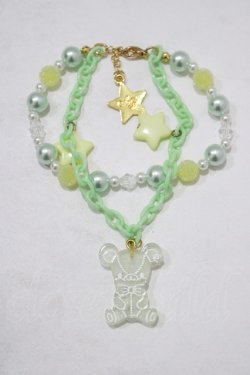 画像1: Angelic Pretty / Jelly Candy Toysブレスレット  ミント H-25-10-05-071-AP-AC-NS-ZH