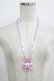 画像2: Angelic Pretty / Milkyベアーネックレス  ラベンダー H-25-10-05-072-AP-AC-NS-ZH (2)