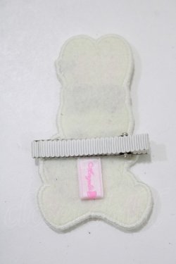 画像2: Angelic Pretty / Lyrical Bunny Parlorワッペンクリップ  オフ H-25-10-05-076-AP-ZA-NS-ZH