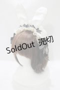 ALICE and the PIRATES / Bitter Sweet Rabbitヘッドドレスカチューシャ  ブラック H-25-10-05-079-PA-AC-NS-ZH
