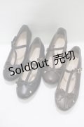m petit by misako / AMTストラップレインパンプス L ブラック/ブラウン H-25-10-05-084-LO-SH-NS-ZH