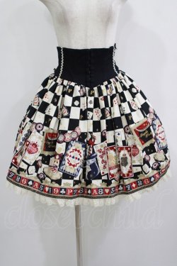 画像1: Angelic Pretty / Magical Night Theaterスカート Free ブラック H-25-10-05-007-AP-SK-NS-ZH