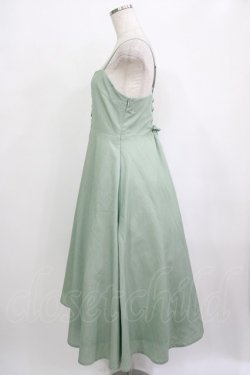画像2: an another angelus / フロント釦バックレースアップキャミワンピース Free MINT H-25-10-05-010-CA-OP-NS-ZH