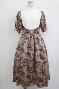 m petit by misako / AM*トワルドジュイワンピース S ピンク H-25-10-05-012-LO-OP-NS-ZH