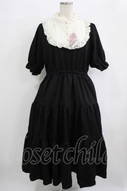 画像1: m petit by misako / TT*AMデシンヨークOP LL ブラック H-25-10-05-013-LO-OP-NS-ZH