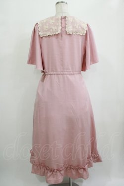 画像3: m petit by misako / レースセーラーワンピース LL ピンク H-25-10-05-014-LO-OP-NS-ZH