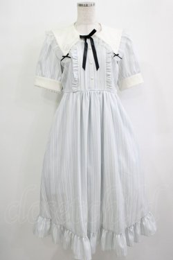 画像1: DearMyLove / シナモロールコラボ シナモロール学園ワンピース L サックス H-25-10-05-017-EL-OP-NS-ZH