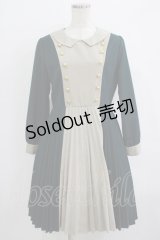 Fi.n.t / ロザリーヌ アコーディオンプリーツワンピース Free グリーン H-25-10-05-018-CA-OP-NS-ZH