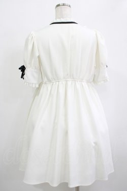 画像3: DearMyLove / メイドライク レースアップワンピース LL オフ H-25-10-05-020-EL-OP-NS-ZH