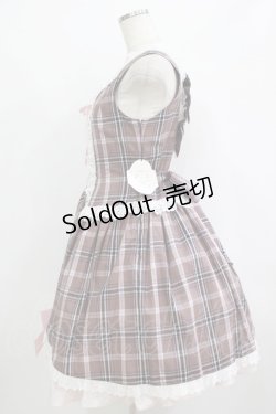 画像2: ALICE and the PIRATES / A/Pタータンチェック柄ジャンパースカート Free モーヴ H-25-10-05-002-PA-OP-NS-ZH