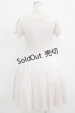 画像3: Ank Rouge / はしごレースカットソーワンピース M ピンク H-25-10-05-022-CA-OP-NS-ZH