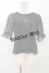 m petit by misako / MSシアーソデプルオーバー L ブラック H-25-10-06-054-LO-TO-NS-ZH