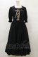 画像1: m petit by misako / AMレースアップワンピース M ブラック H-25-10-06-064-LO-OP-NS-ZH (1)