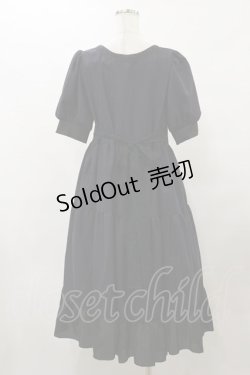 画像2: marcHenTica / チェックティアードワンピース 表記なし ブラック H-25-10-06-065-LO-OP-NS-ZH