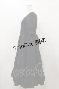 画像3: marcHenTica / チェックティアードワンピース 表記なし ブラック H-25-10-06-065-LO-OP-NS-ZH