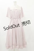 m petit by misako / レースセーラーワンピース M ピンク H-25-10-06-067-LO-OP-NS-ZH