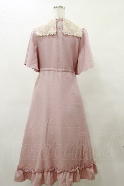 画像2: m petit by misako / レースセーラーワンピース M ピンク H-25-10-06-067-LO-OP-NS-ZH