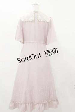 画像2: m petit by misako / レースセーラーワンピース M ピンク H-25-10-06-067-LO-OP-NS-ZH