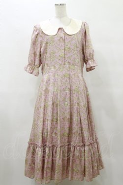 画像1: m petit by misako / NINA’Sコラボトワルドジュイワンピース LL ピンク H-25-10-06-068-LO-OP-NS-ZH