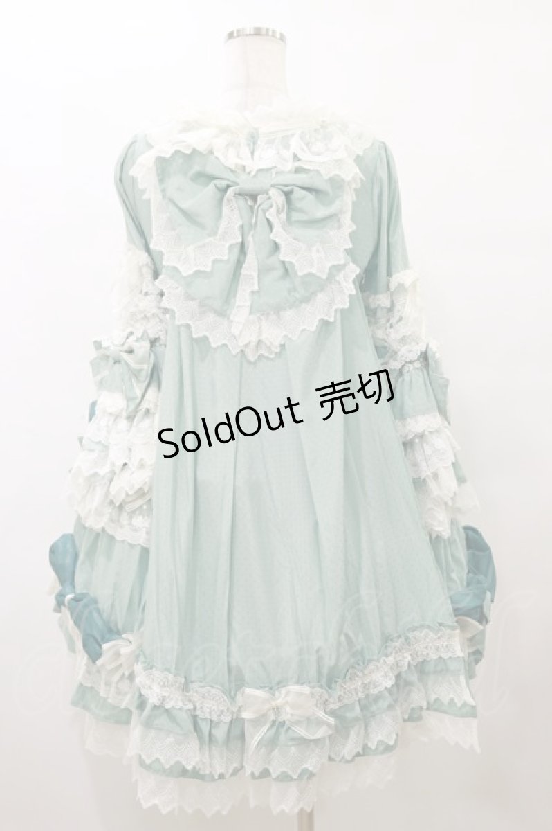 画像2: BABY,THE STARS SHINE BRIGHT / アンリエッタ姫の舞踏会ワンピースドレス Free グリーン H-25-10-06-072-BA-OP-NS-ZH (2)