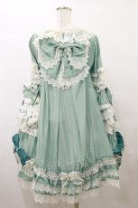 画像2: BABY,THE STARS SHINE BRIGHT / アンリエッタ姫の舞踏会ワンピースドレス Free グリーン H-25-10-06-072-BA-OP-NS-ZH (2)