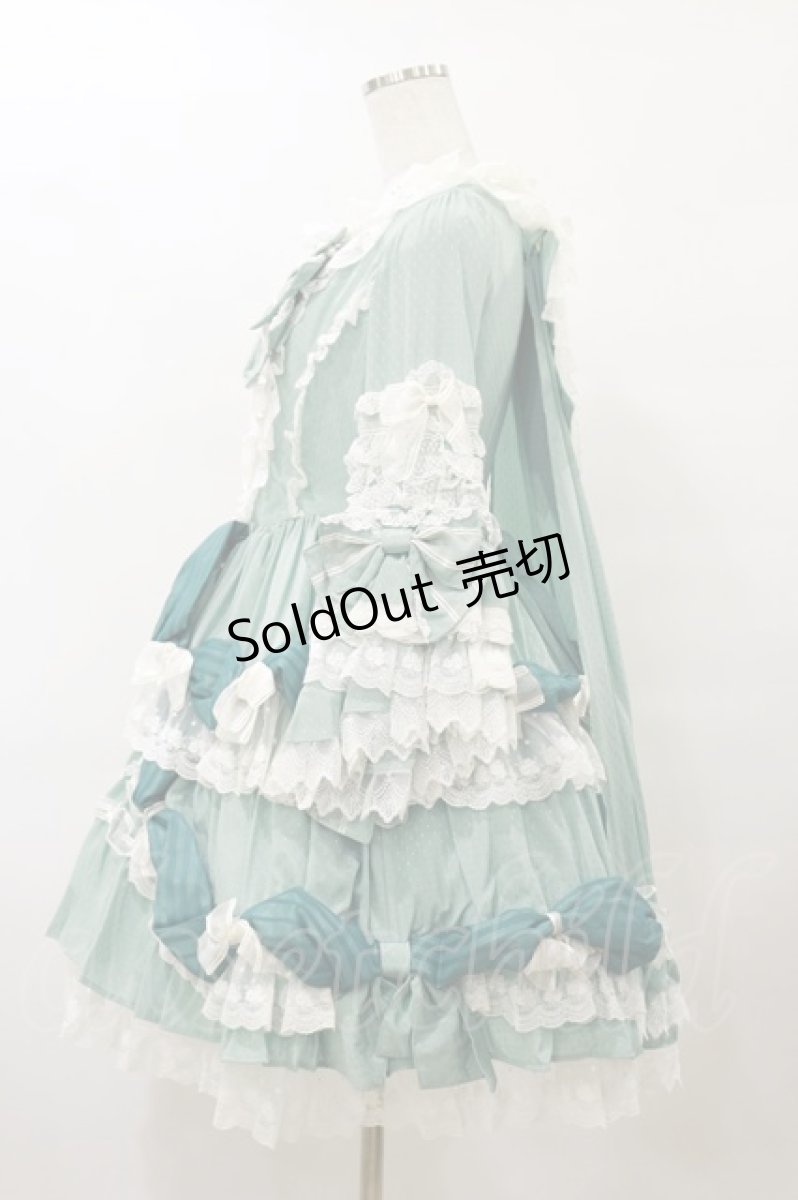 画像3: BABY,THE STARS SHINE BRIGHT / アンリエッタ姫の舞踏会ワンピースドレス Free グリーン H-25-10-06-072-BA-OP-NS-ZH (3)