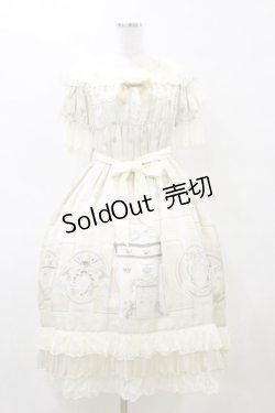 画像1: BABY,THE STARS SHINE BRIGHT / 天国の鍵〜祝福と出会う聖なる礼拝堂〜柄パラティーナワンピース Free エクリュ H-25-10-06-074-BA-OP-NS-ZH