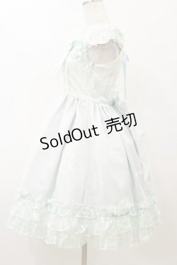 画像3: BABY,THE STARS SHINE BRIGHT / ユキノナミダヒメ柄Bright Checkジャンパースカート Free サックス H-25-10-06-075-BA-OP-NS-ZH