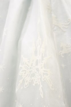 画像4: BABY,THE STARS SHINE BRIGHT / ユキノナミダヒメ柄Bright Checkジャンパースカート Free サックス H-25-10-06-075-BA-OP-NS-ZH