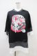 画像1: galaxxxy / プリントトップス  黒 H-25-10-06-1032-PU-TO-KB-ZH (1)